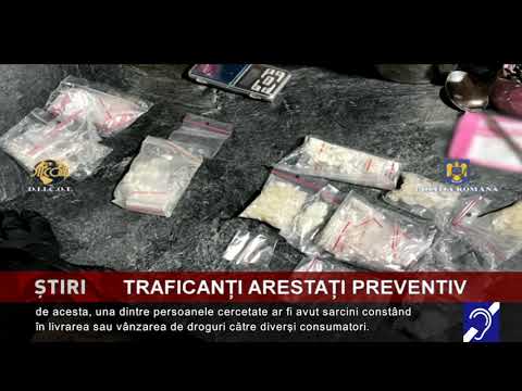 Traficanți arestați preventiv