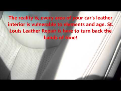 Auto Interior Leather Repair of Cadillac Escalade