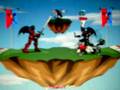 Dragon Fable Lv. 14 against Lv. 15