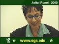 Avital Ronell. Stupidity. European Graduate School 2000 2/10 Avital Ronell. Stupidity. European Graduate School 2000 2/10