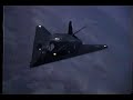 F117 Stealth \"Nighthawk\" refuels over Nevada F117 Stealth \"Nighthawk\" refuels over Nevada