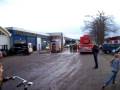 Paniek na brand Beemsterboerhal