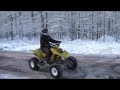 Riding 2002 Honda 400ex in Masthope