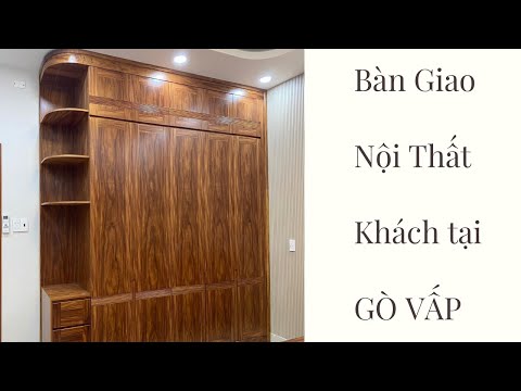 Bàn giao nguyên căn nội thât trả khách Gò Vấp ( cám ơn khách hàng ) 