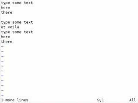 VI editor