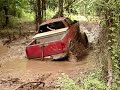 MUD TRUCKS MONSTER FORD F150 4x4 on Tractor Tires SINKS!!