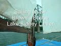 Sailing Under Brown's Bridge