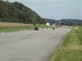 Golf 2 vs Motorrad beide 9er Zeit Viertelmeile race@airport