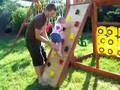 Ashlyn Playing On Her New Playground