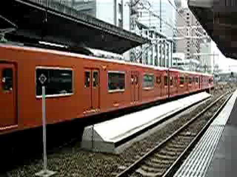 JR大阪環状線201系 大阪駅到着 JR Osaka-Loop Line series 201