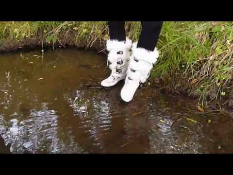 boots in wet