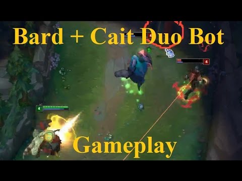 Bard Full Gameplay - Bard + Cait Endless Death Poke Spam