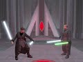 I made this screenie to go with a bit of cut audio from the game.If you had more influence with Mical than Atton, Atton was supposed to fall to the dark side under Kreia's guidance, and confront Mical. This is going to end up as part of TSLRP. I'll make a better vid of it when it's released.You can download my screenie at my deviantART page if you'd like. ;) http://princessjaden.deviantart.com/art/Evil-Atton-and-Mical-98517608KotOR 2 belongs to Obsidian Ent. and LucasArts.I'm using mjpb3's 