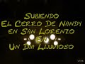 subiendo para el cerro nandy