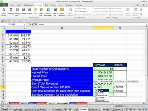 how to define if function in excel