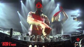 Camo and Krooked - Live @ World of Drum&Bass Spb 2014