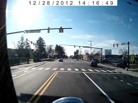 Firetruck dashcam responding to a fire, scary stuff