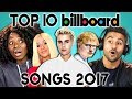 COLLEGE KIDS REACT TO TOP 10 SONGS OF 2017 (Billboard Hot 100) COLLEGE KIDS REACT TO TOP 10 SONGS OF 2017 (Billboard Hot 100)