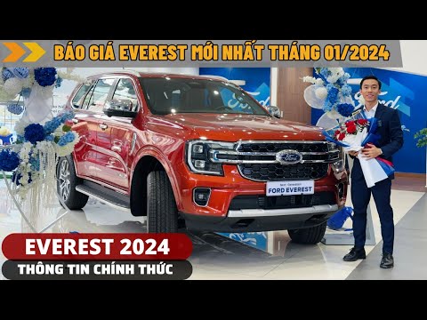 GIÁ LĂN BÁNH FORD EVEREST CÓ SỰ THAY ĐỔI - THÔNG TIN CHÍNH THỨC EVEREST 2024