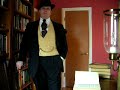 at the desk