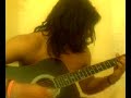alan plays guitar