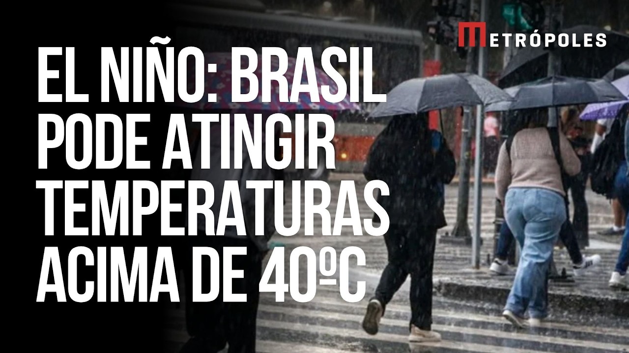 El Niño causa chuvas e seca; veranico traz temperaturas de até 42ºC