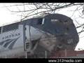 Amtrak Train Collides with Freight Car