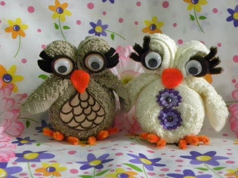 animales de toalla - HOLA AMIGOS ESPERO QUE ESTA MANUALIDAD LES HAYA GUSTADO, LES DEJO EL LINK DEL OSITO QUE SE HACE CON TOALLITA FACIAL TAMBIEN POR SI GUSTAN HACERLO, SOLO DEN C...