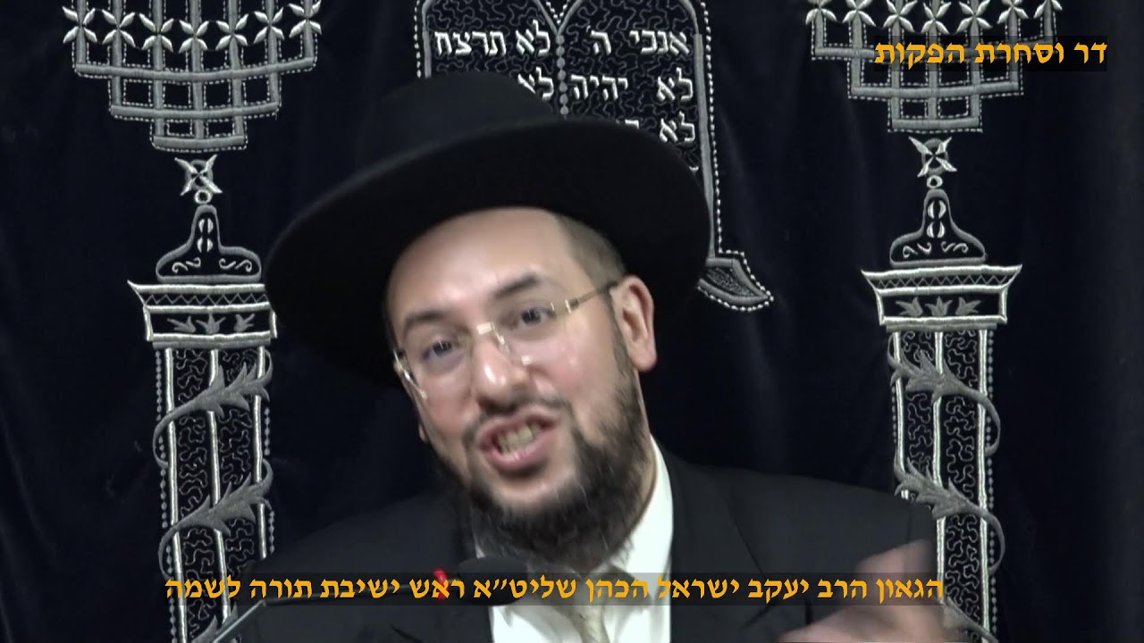 הלכות שבת סיצן רצא' סעודה שלישית הגאון הרב יעקב ישראל הכהן שליט"א ראש ישיבת תורה לשמה