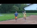 2 men running on 100m