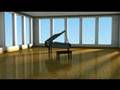 Piano room sun light with music 3d test - Blender 2.46