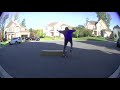 Haven't gone anywhere this week, and theres been alotta rain, so some skating around my house. the second trick is a front foot impossible, incase you were wondering. And shaneuk666 forfitted the game, so no more of these 2 flat ground trick videos. Enjoy. ... enminem box kickflip 50-50 grind jump heelflip varial hardflip hard nollie switch tre flip impossible skateboard skate 