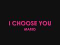 i choose you mario