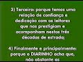Direito de resposta - DIARINHO
