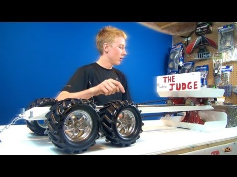 RC ADVENTURES - TTC 2013 - THE JUDGE - Weight Pulling Sled