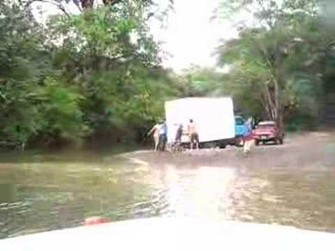 Costa Rica river crossing..Samara