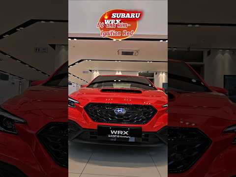 ???? Subaru WRX Đỏ Ánh Kim – Đẹp Không Cần Giới Thiệu! ????