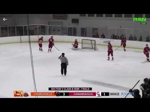 2 on 1 slowed up, opened up, then shot top right for a goal