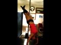 Pole dance practice 16th MAY 2012