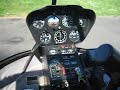 R44 Engine start up and take off