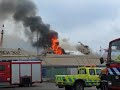 Zeer Grote Brand Velsen op schip