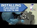 How to Install a Flag Gear on a Brother TN-360 Cartridge
