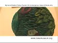 A 30 second public service announcement for the Myrna & Sheldon Palley Pavilion Of Contemporary Glass & Studio Arts can be seen at the Lowe Art Museum on the University Of MIami campus in Coral Gables Florida
