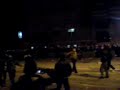 Rioting in front of the US ambassy, Belgrade Rioting in front of the US ambassy, Belgrade
