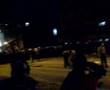 Rioting in front of the US ambassy, Belgrade