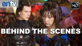 Resident Evil: Retribution - "Red Square" Featurette [HD]: Mila Jovovich On-Set In Moscow