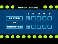 rad racket is a mediocre tennis game that you'll probably get bored of in about ten minutes. if not, you're a bigger man or woman than i. while i'm not asking for over-the-top sophistication when it comes to a nintendo title, is asking for characters that look different or opponents with some kind of ai too much to ask? i've had this game collecting dust for years and i remember reading a bit about it and how it was a pretty good game, but i must politely disagree. in this game, there are no modes or continuation passwords-- you either play by yourself or with a friend. where do you play? on three different courts that look and play pretty much exactly the same (the real difference is court color and music; they all advertise the mediocre game 