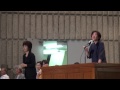伊藤真美氏 スピーチ『強行採決許すな!戦争法案廃案へ!7.28大集会』2015.7.28 @日比谷野音 伊藤真美