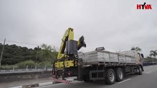 Hyva crane HB162 at work in Brazil