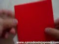 origami   flor  vídeo versão antiga 